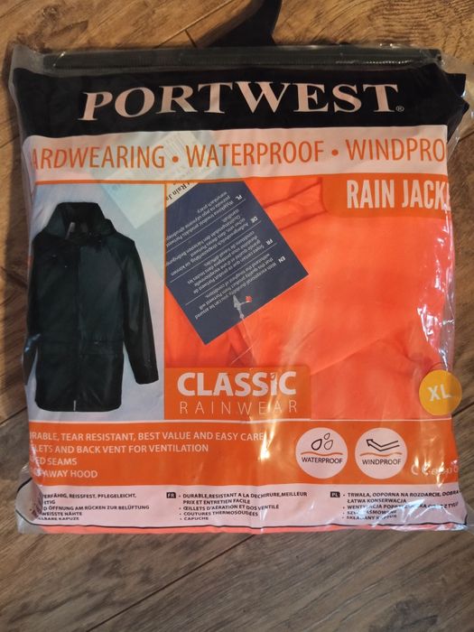 Sztormiak kurtka przeciwdeszczowa przeciwwiatrowa robocza XXL NOWA