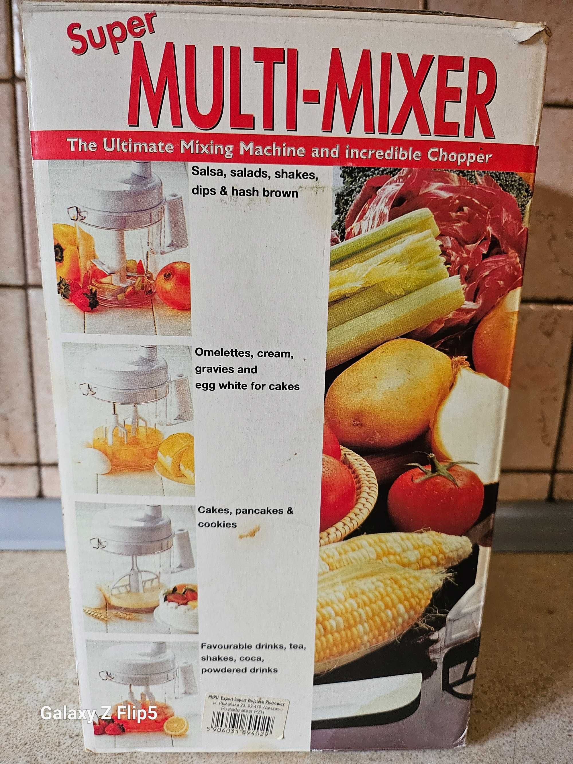 Super MULTI-MIXER reczny komplet