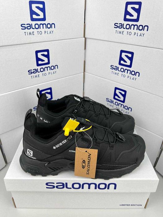 !SALE! Salomon X Ultra 4 (Gore-Tex) Black/White 40 41 42 43 44 45 46