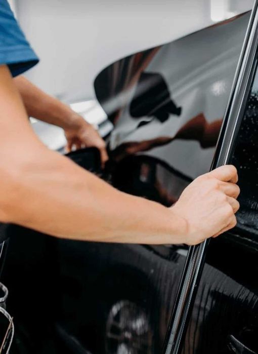 Przyciemnianie szyb tylnich / przednich / czołowej / reflektorów