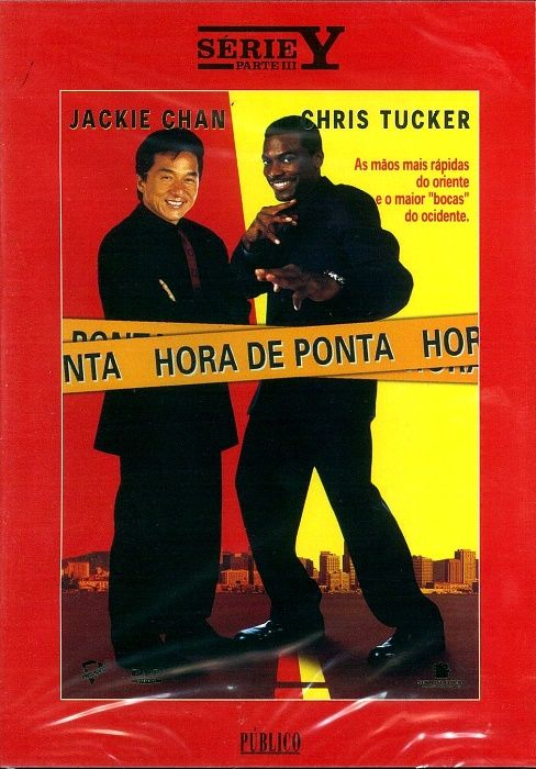 Lote de seis filmes em DVD