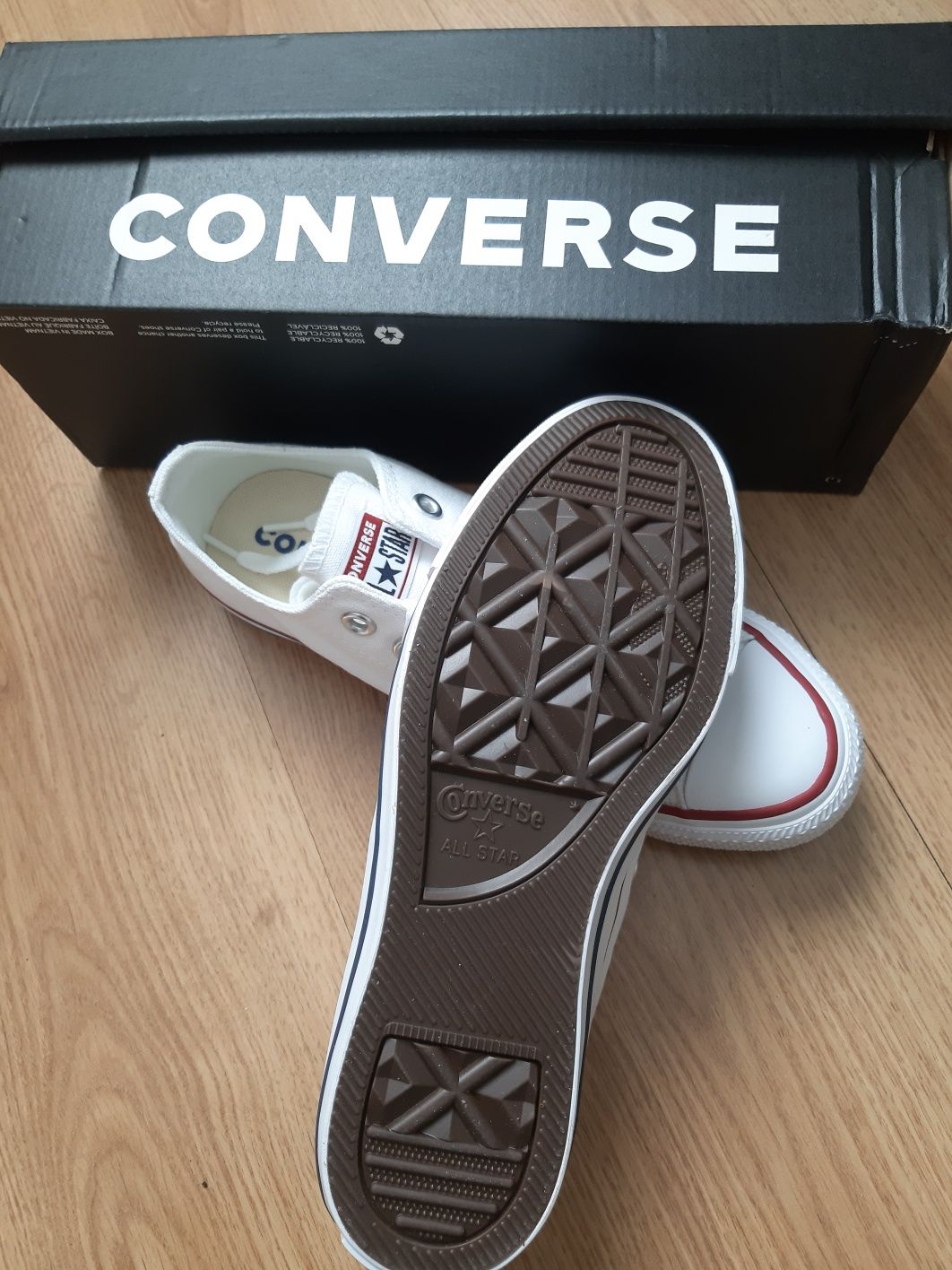 Trampki białe converse