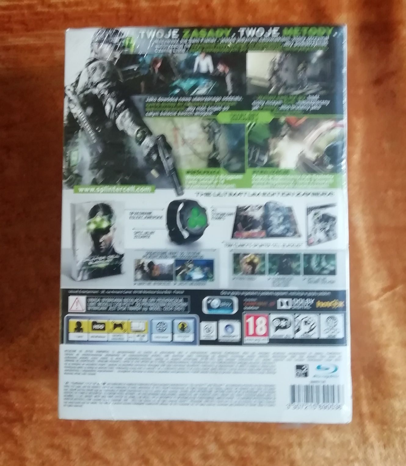 Splinter cell  the 5 th freedom edition komplet ps3