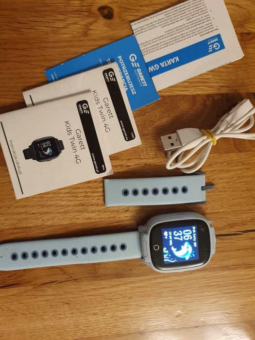 Smartwatch dziecięcy Garett Kids Twin 4G telefon