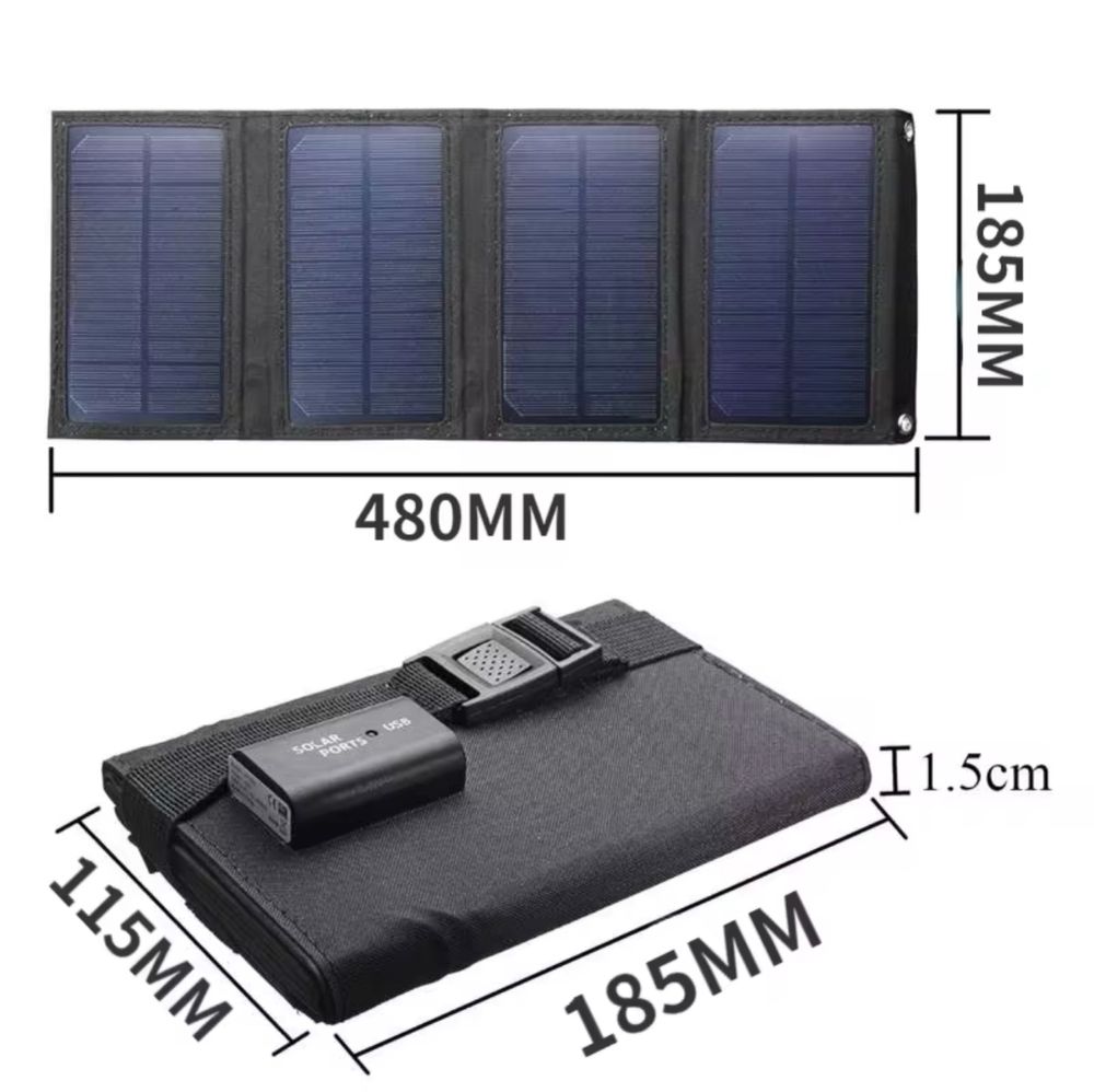 Carregador Kit painel solar portatil 40W