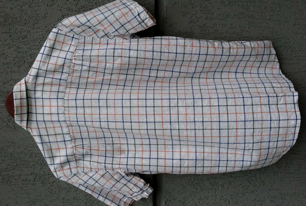 Подростковая рубашка LCWAIKIKI Вайкики классика размер S клетка хлопок