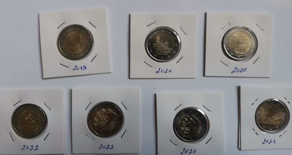 Moedas comemorativas de Portugal de 2€