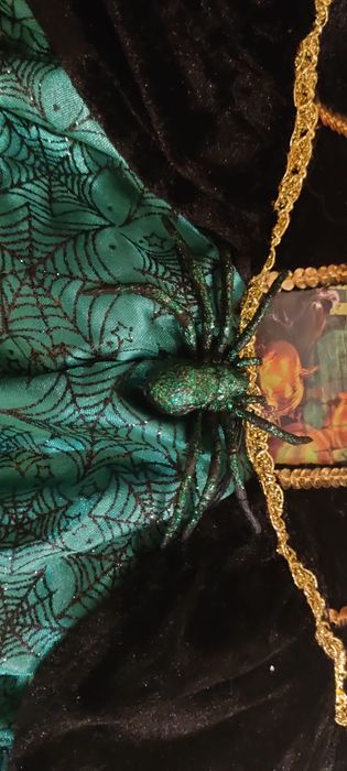 Strój czarownicy, Halloween, karnawałrozmiar 110-116