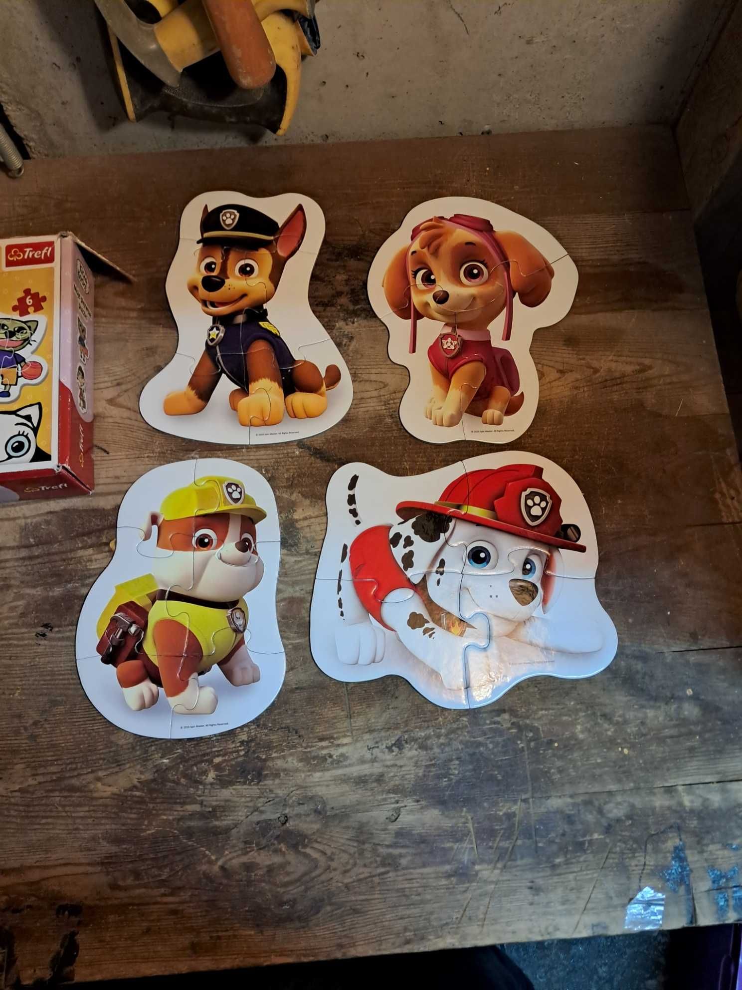 Zestaw puzzli i gier dla dzieci 10 szt