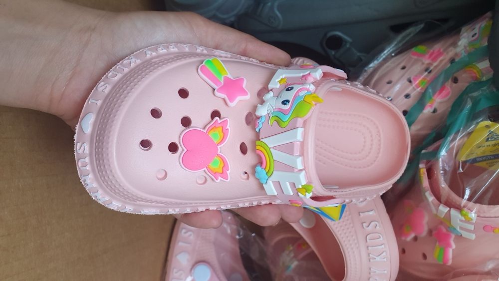 Крокси сабо дитячі для дівчинки і хлопчиків