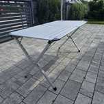 Kempingowy, aluminiowy składany stół CampFeuer - XL