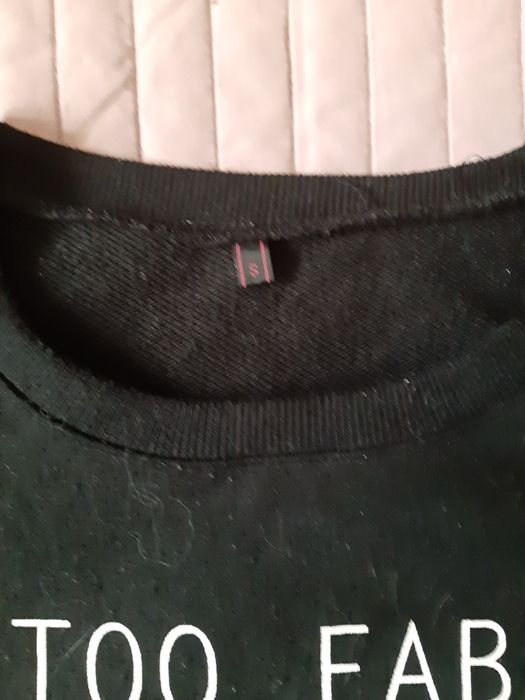 Sweat-shirt preta - Tamanho S