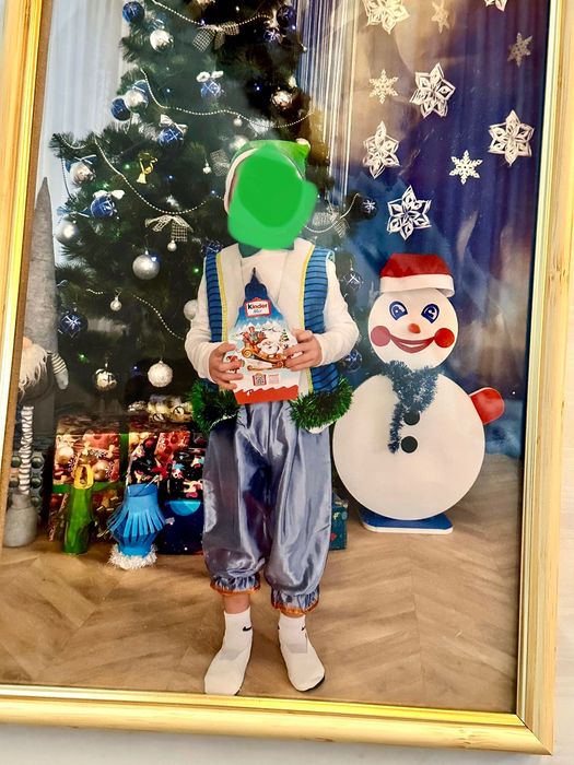 Новорічний костюм гнома для хлопчика