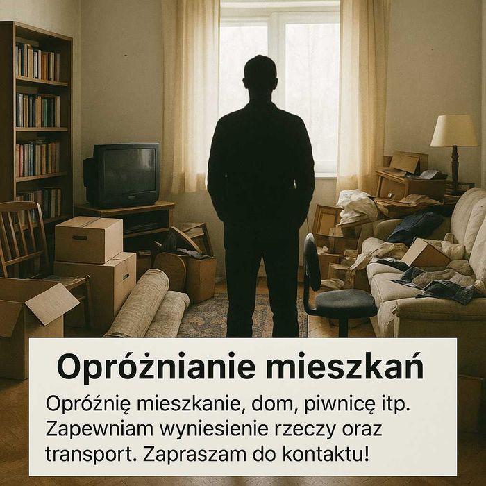 utylizacja ,wynoszenie , opróżnianie , mieszkań działek , biur ,garaży