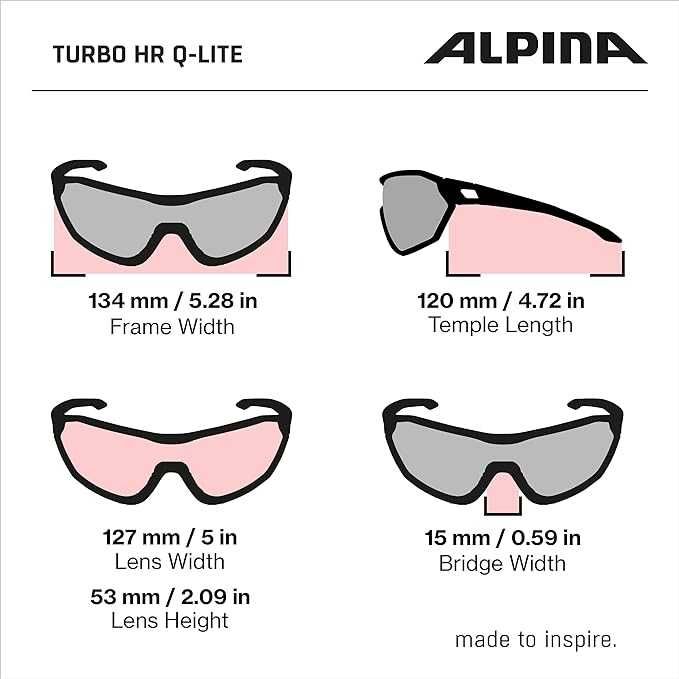 Okulary Alpina TURBO HR Q-LITE