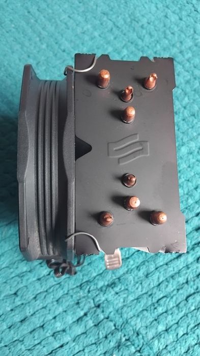 Aktywne chlodzenie procesora wentylator sinentium pc spartan 4