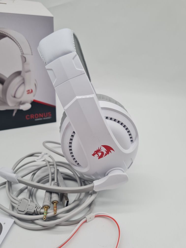 Słuchawki nauszne z mikrofonem Redragon Cronus RGB Gaming