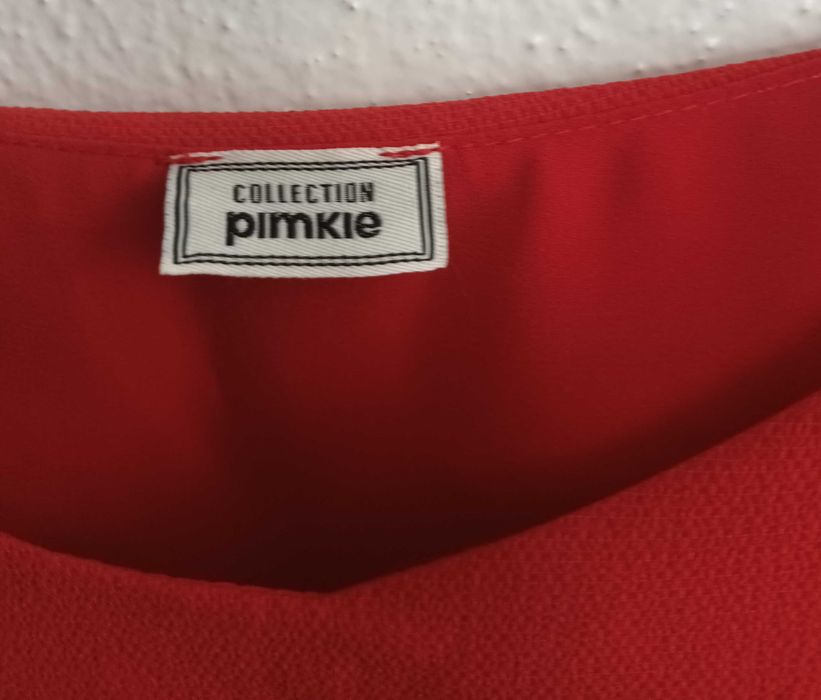 Blusa de alças vermelha