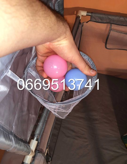 Великий Манеж для дітей дитячий майданчик ігровий з кульками 20 шт