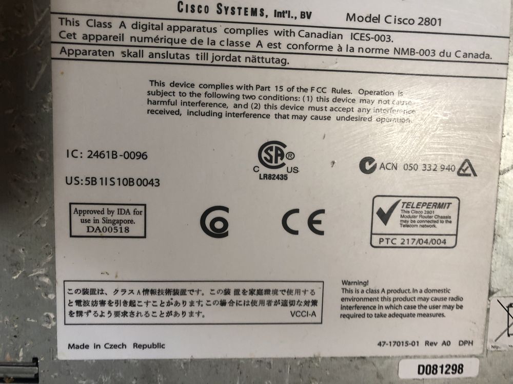 Cisco 2800 okazja w super cenie