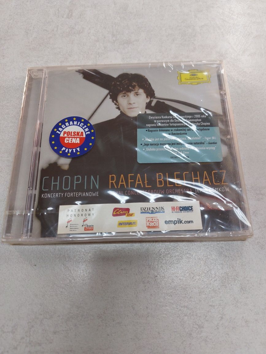 Rafał Blechacz. Chopin. Koncerty fortepianowe. CD. Nowa, zafoliowana