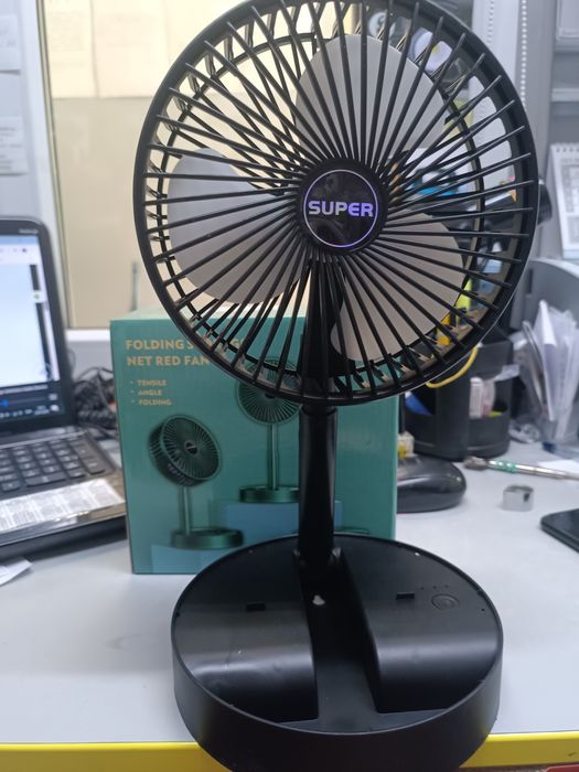 Вентилятор міні складний із USB-зарядкою WX 6505