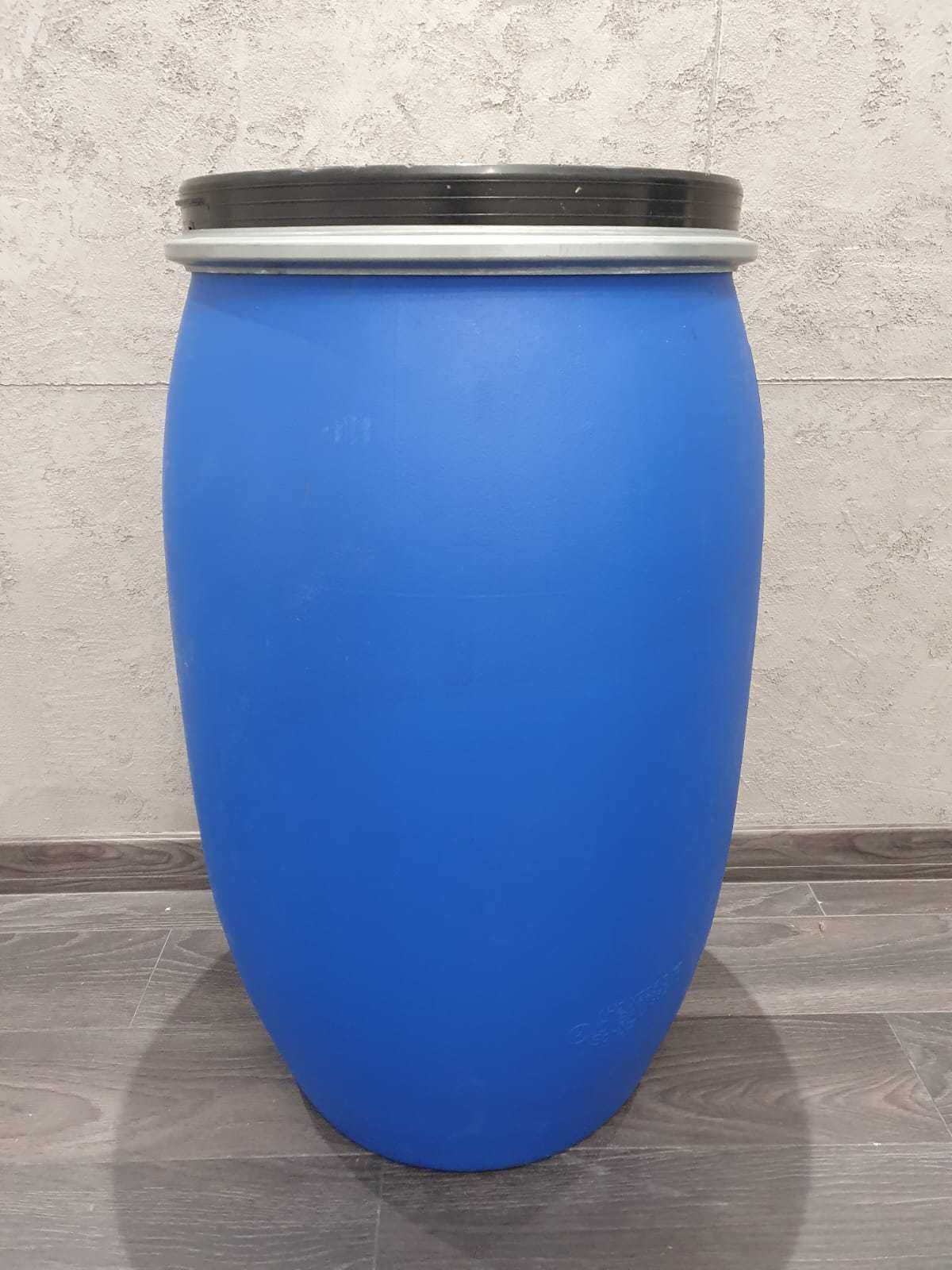 Beczka 220 litrów Beczki Pojemnik 120 L na deszczówkę Jak Nowe