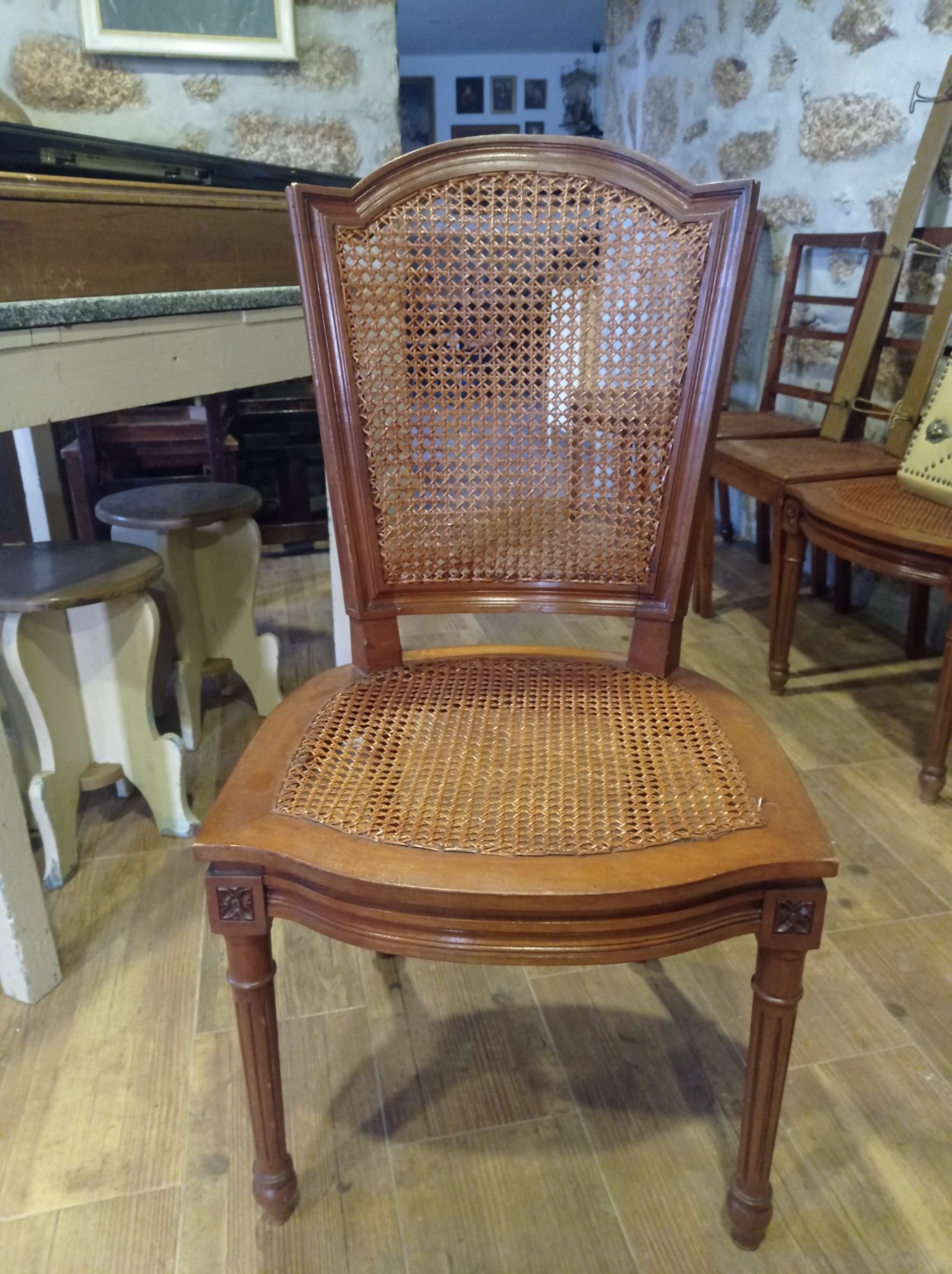 Cadeiras Vintage - palhinha
