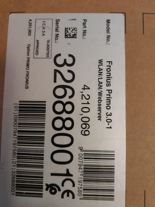 Falownik Fronius Primo 3.0.1 WLAN