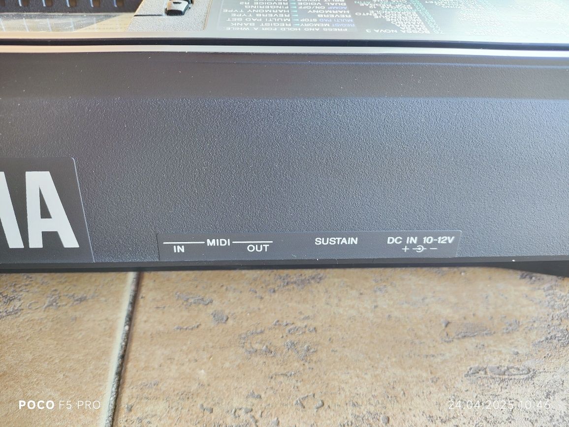 Синтезатор Yamaha PSR-330 динамічна клавіат Midi-секвенсор