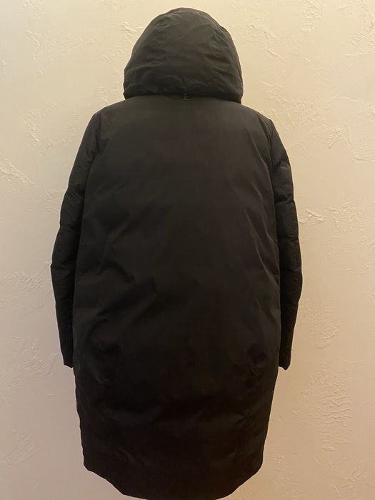 Пуховик «ADD» черного цвета