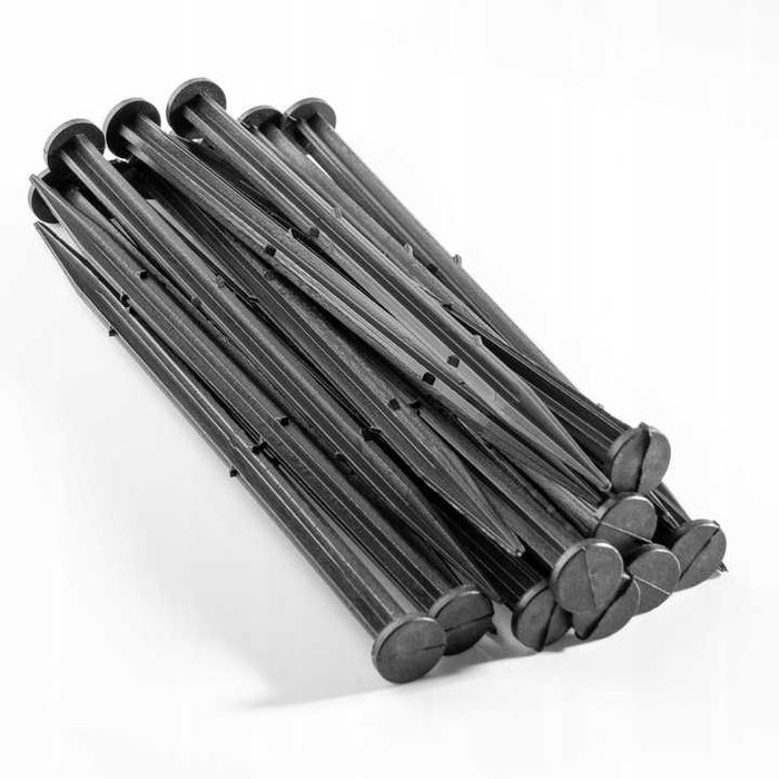 Obrzeże ogrodowe obrzeże trawnikowe plastikowe czarne obrzeża 2x10m