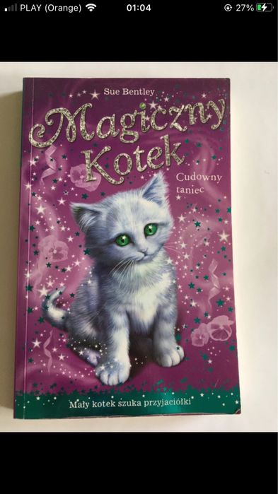 Książka „Cudowny taniec. Magiczny kotek.