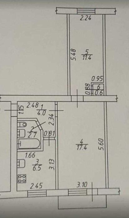 Продам 2 ком.кв. Павлово Поле, м.23 Августа