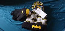 Czapka i rękawiczki, nowy komplet z Batmanem
