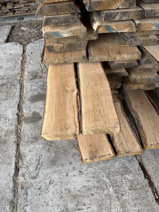 Дошка дубова свіжопильна