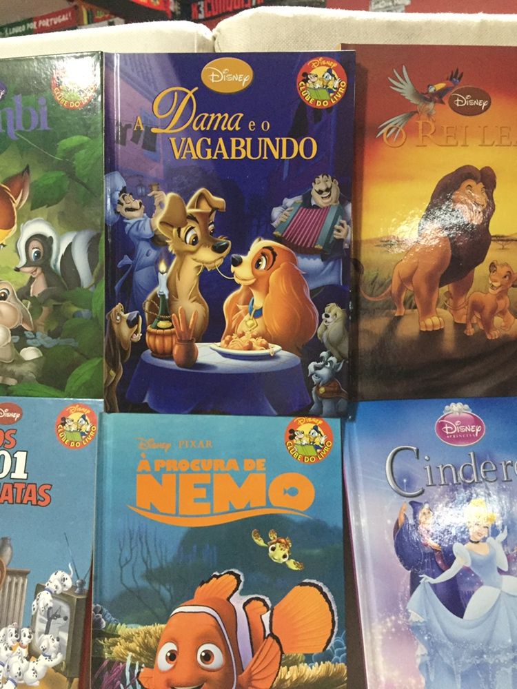 Livros da Disney! Novos 12 livros