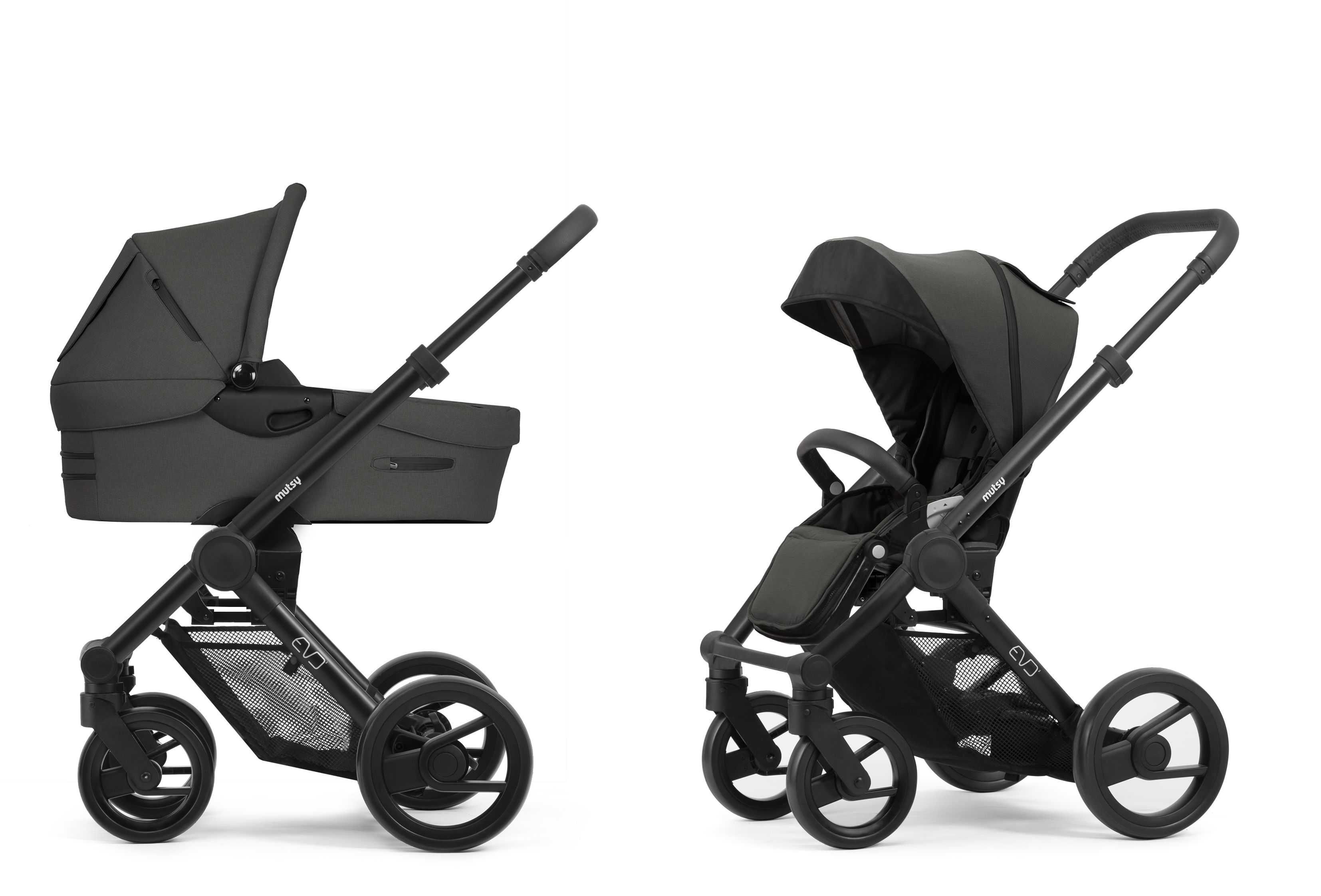 Wózek dziecięcy Mutsy Evo Bold Deep Grey 2w1 cybex