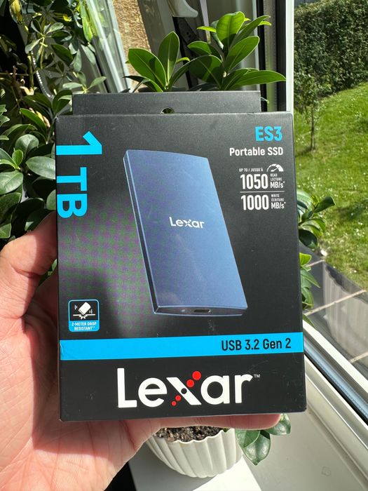 Dysk zewnętrzny SSD Lexar ES3 1TB 1050MB/s Niebieski TOMI-TECH
