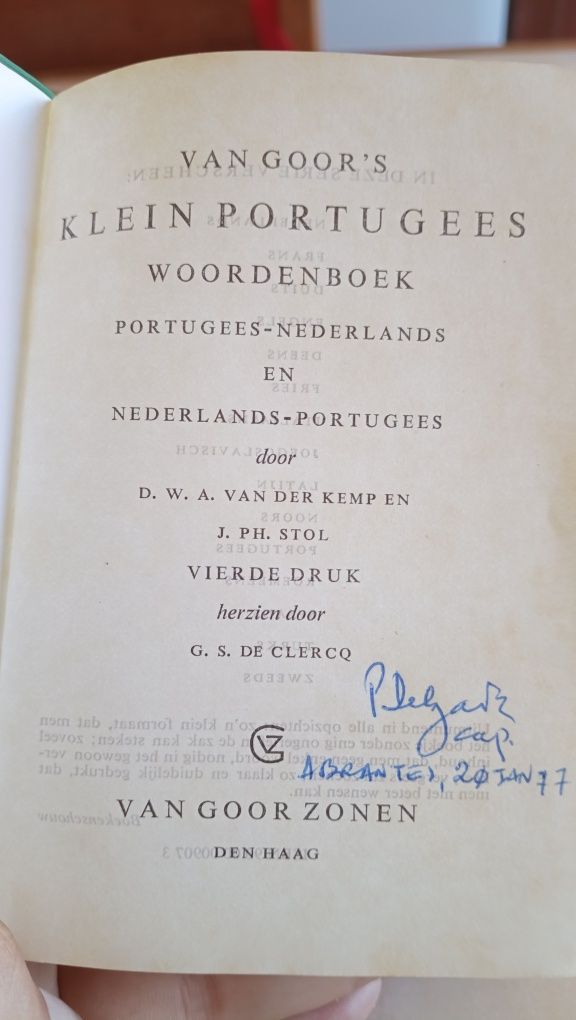 Dicionário holandês