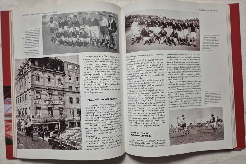 Livro "Sport Lisboa e Benfica 100 Anos de Lenda 1904 | 2004"