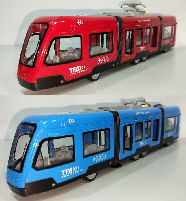 Детский Трамвай 44 см звук свет открываются двери