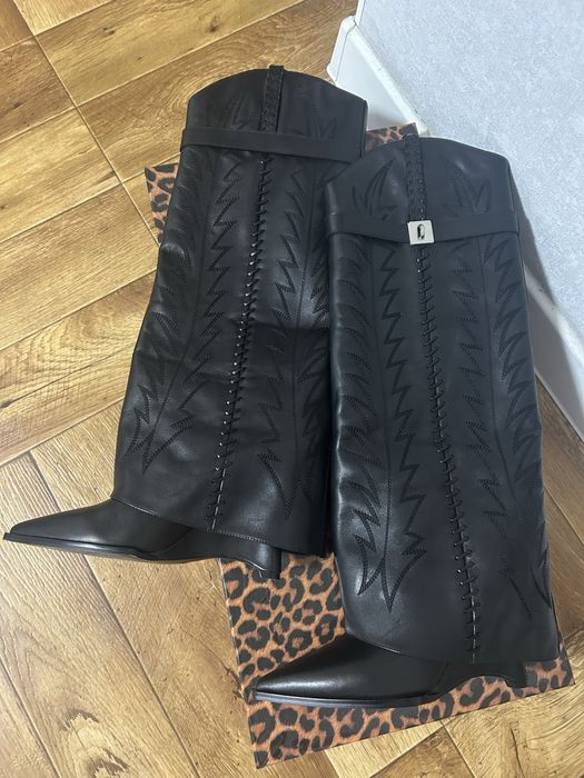 Сапоги Miraton 40 размер натуральная кожа