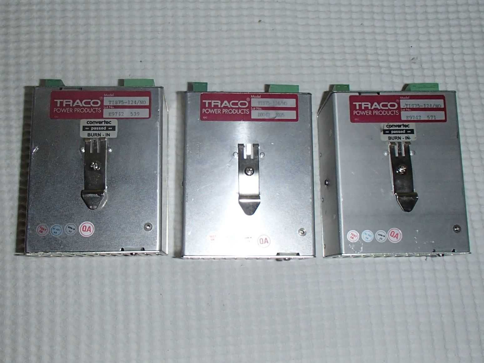 Zasilacz Traco Power TIS-75-124/NO 24VDC 3A   na szynę DIN - 3 szy