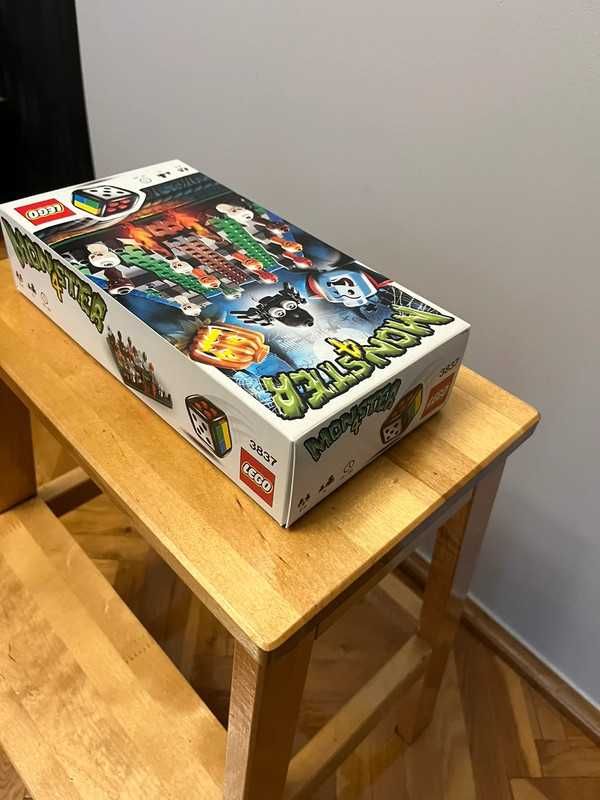 Monster 4 LEGO 3837 gra planszowa na klocki zapasowe