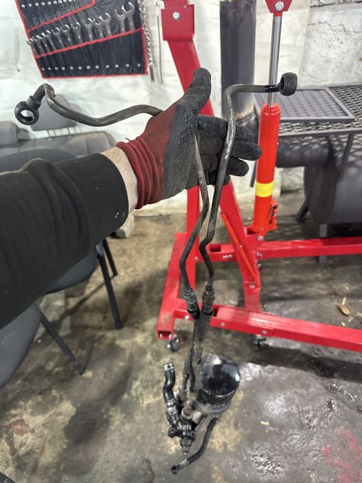 Трубка шланг масляного радіатора комплект Mitsubishi l200