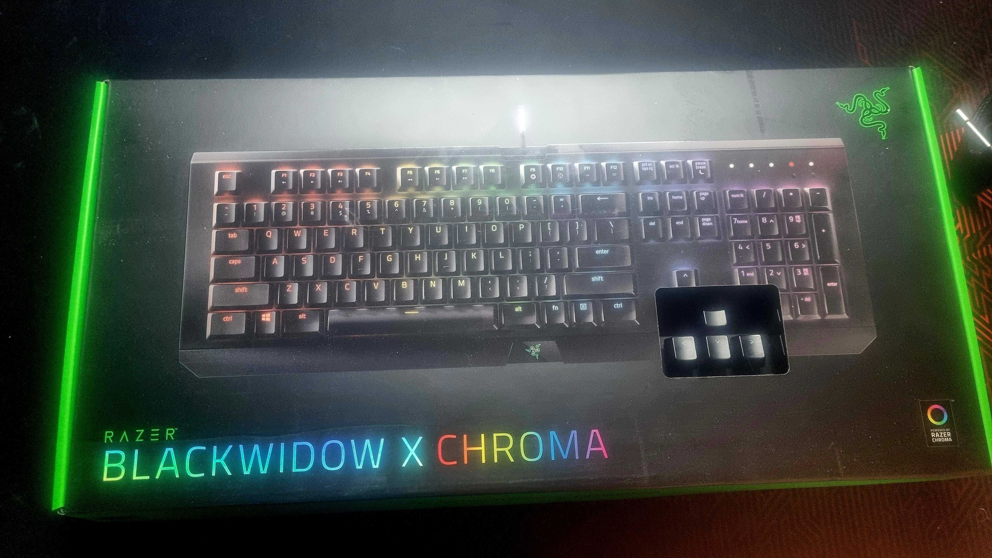 Klawiatura Razer blackwidow x Chroma (Razer Green)
