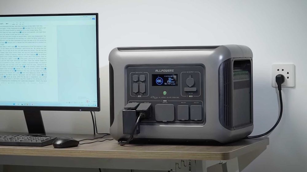 Allpowers R2500 зарядная станция lifepo4 новая 2000 Вт/ч, 2500 Вт, EU