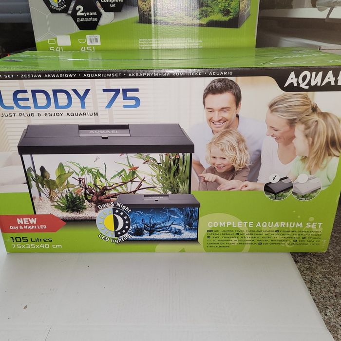 Akwarium zestaw aquael LEDDY 75 NOWY