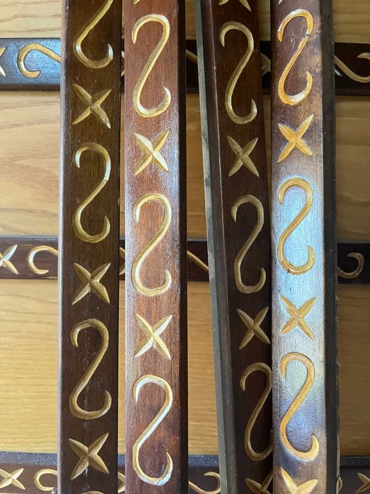 Listwa drewniana ze zdobieniem góralskim do domku 50m